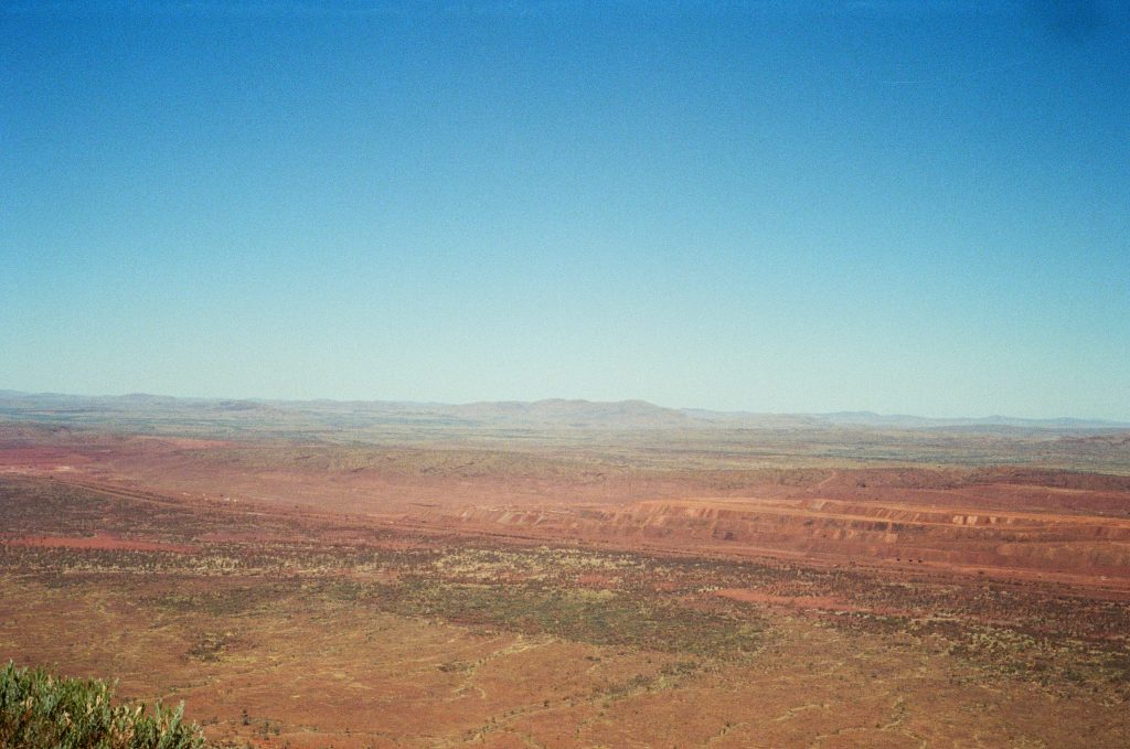 view from Mt Bruce