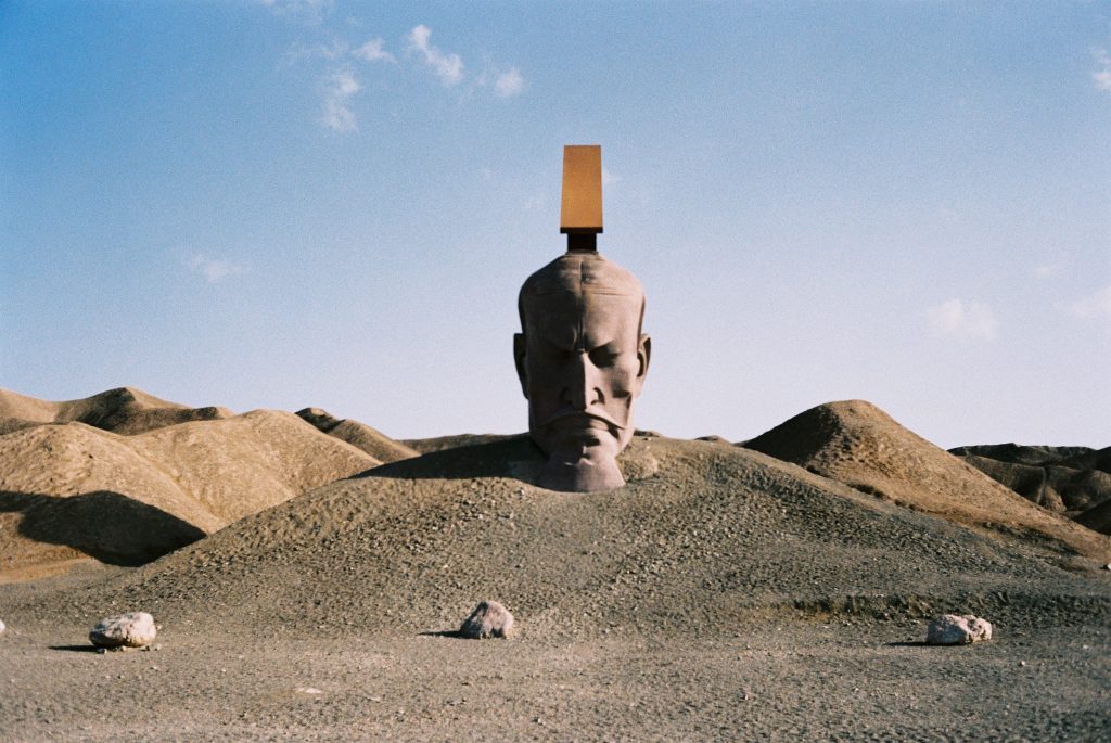 head in the desert 