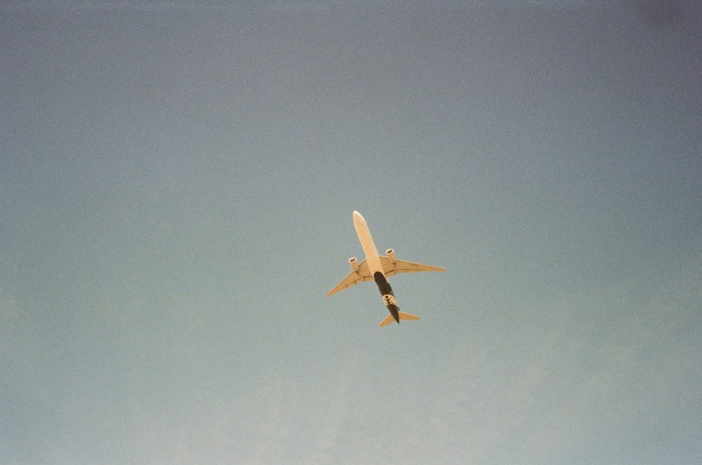 Flying into Sydney Airport 