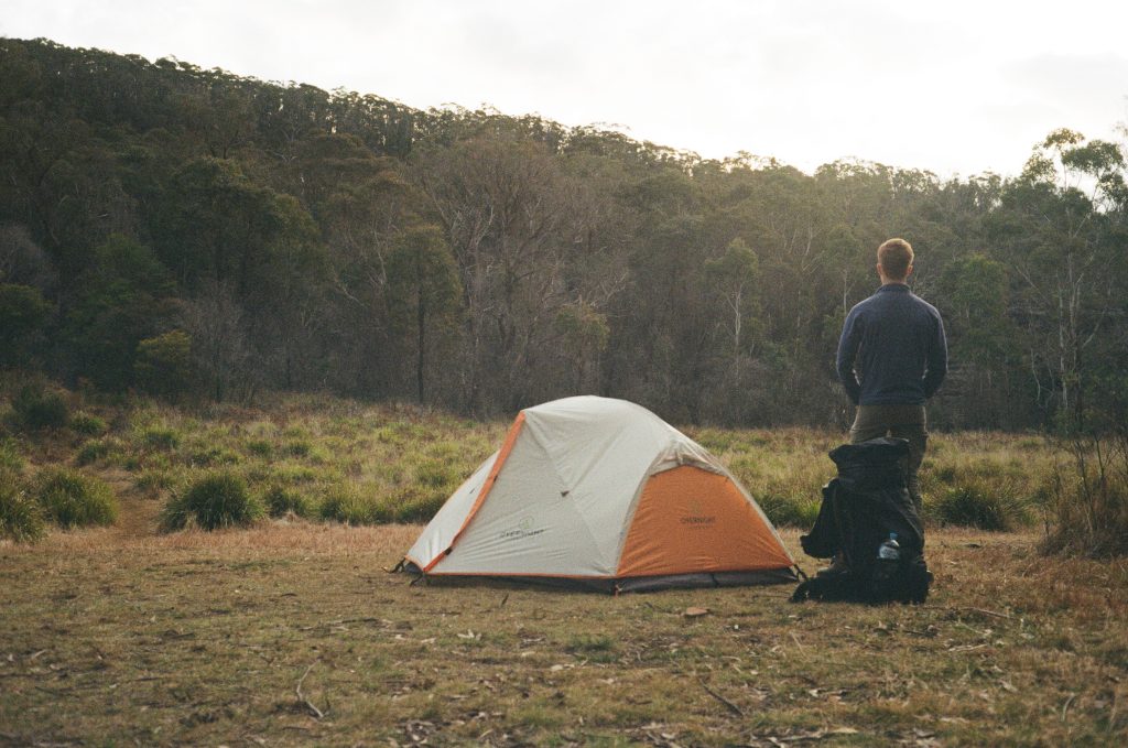 Camping outside of Sydney