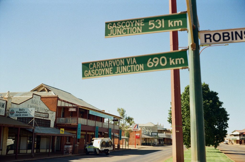 Western Australia directions in Cue