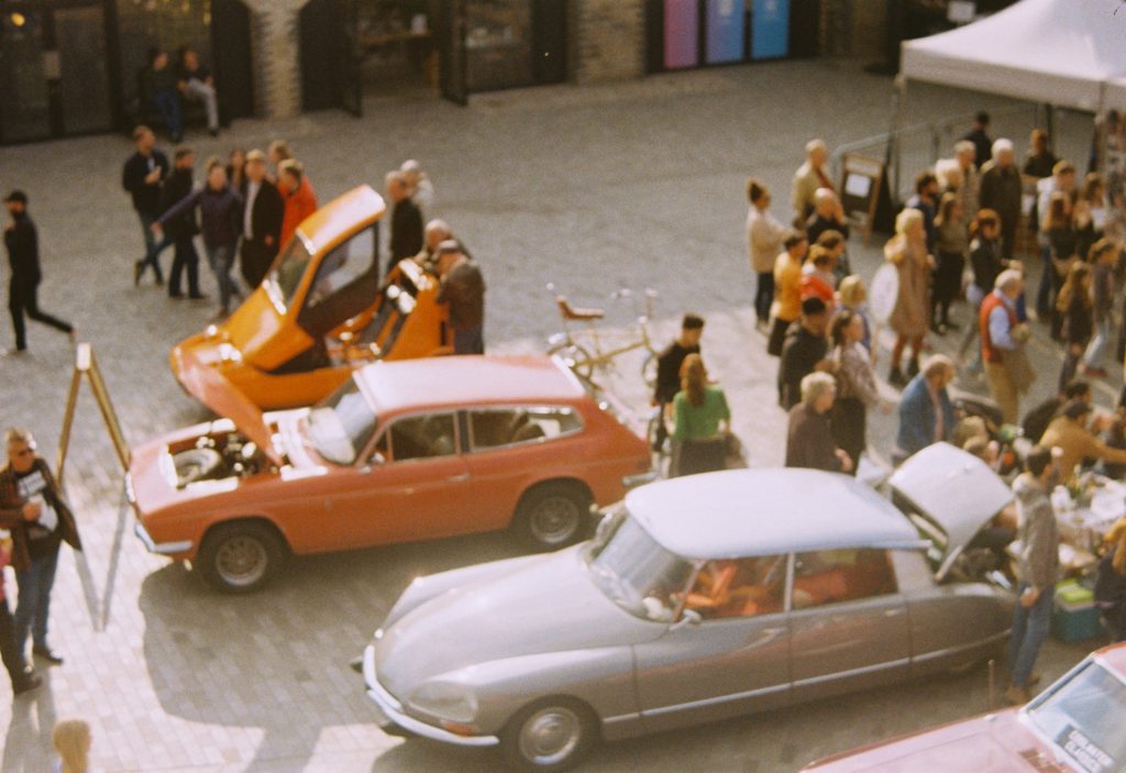 vintage car show in London