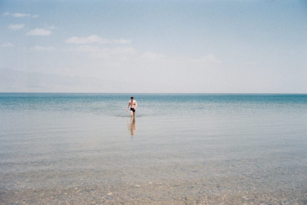 clear lake swimming